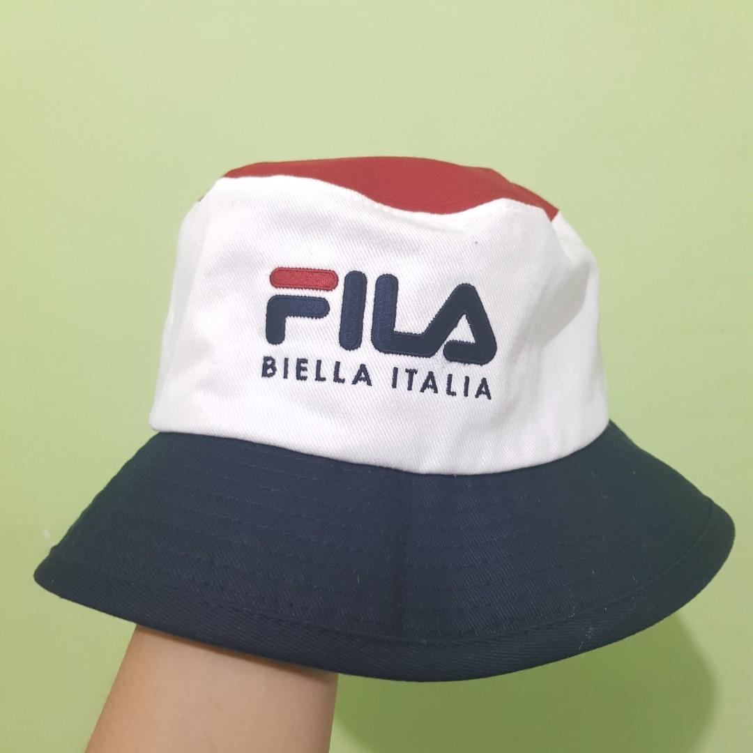 fila heritage bucket hat Men s Fashion Watches Accessories Caps Hats on Carousell