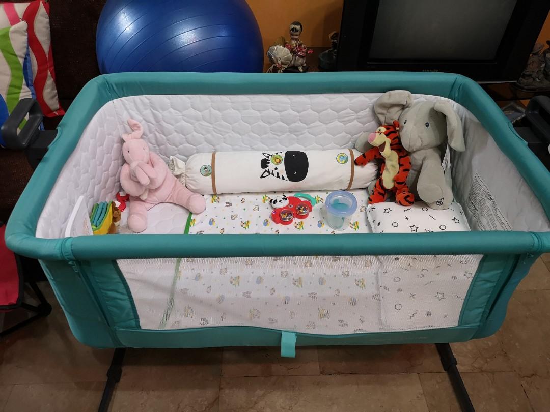 Giant Carrier RILEY Adjustable Baby Co Sleeper Babies Kids Baby Nursery Kids Furniture Cots Cribs on Carousell