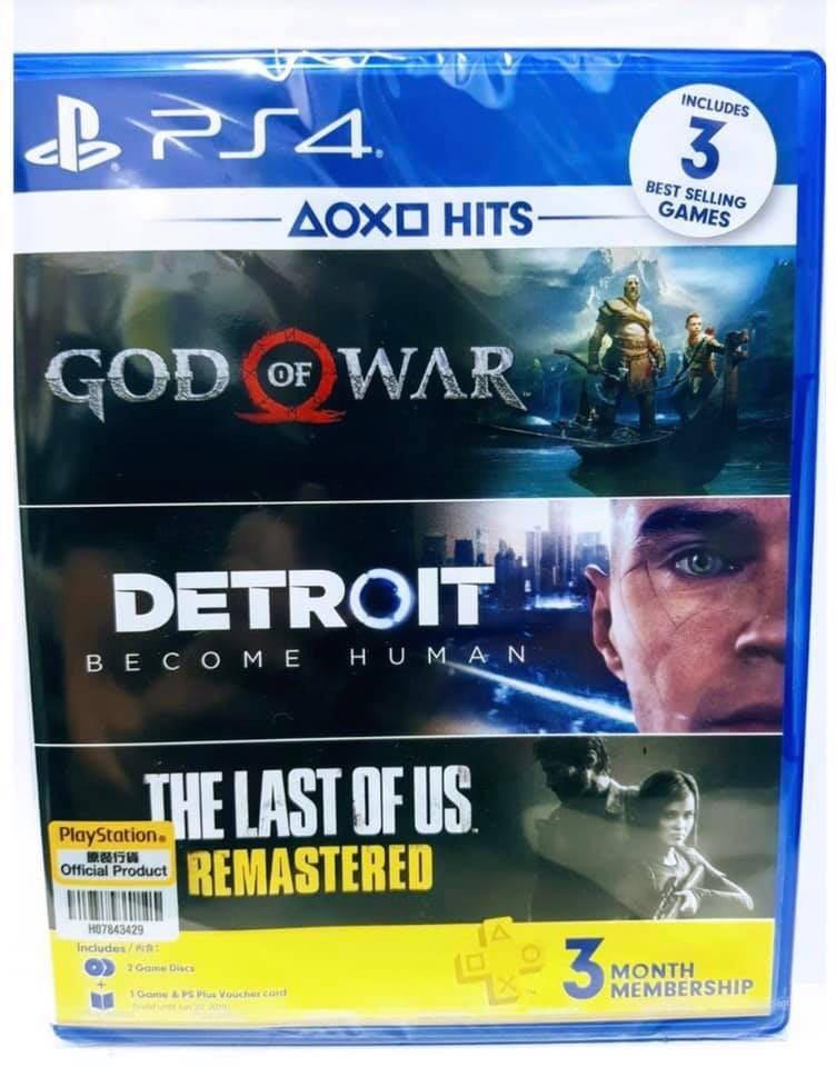 God Of War 4 Detroit Last Of Us Ps4 Bundle Video Gaming Video Games On Carousell - ps4 roblox disc