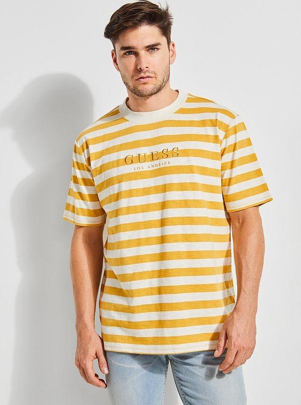 Guess originals striped tee outlet