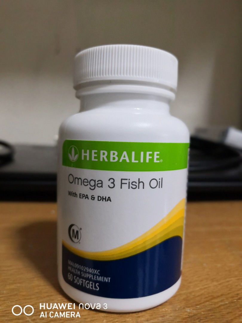 Herbalife Omega 3 Fish Oil, Health & Nutrition, Health Supplements