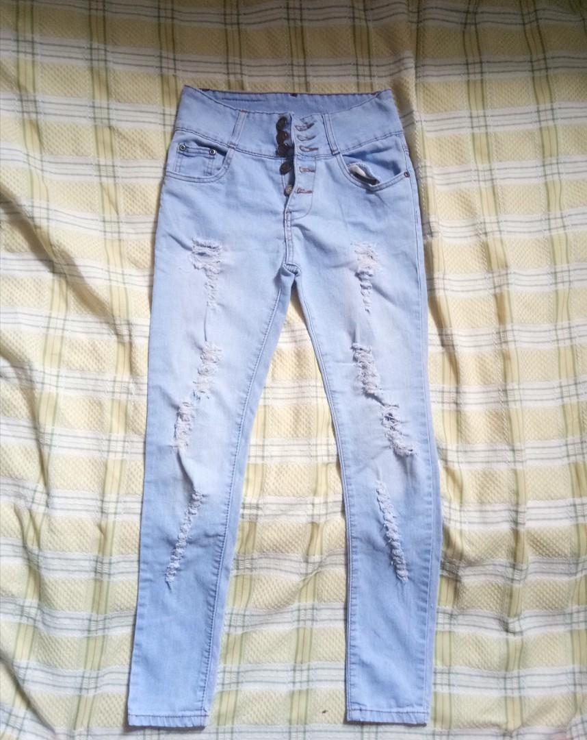 25 waist size jeans