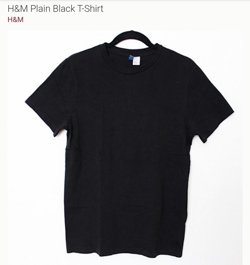 H and m black shirt Clearance