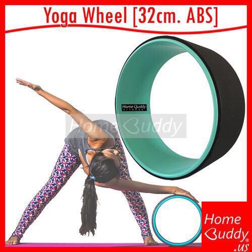 HomeBuddy TPE Yoga Wheel Premium Quality Yoga Wheel Ready Stocks