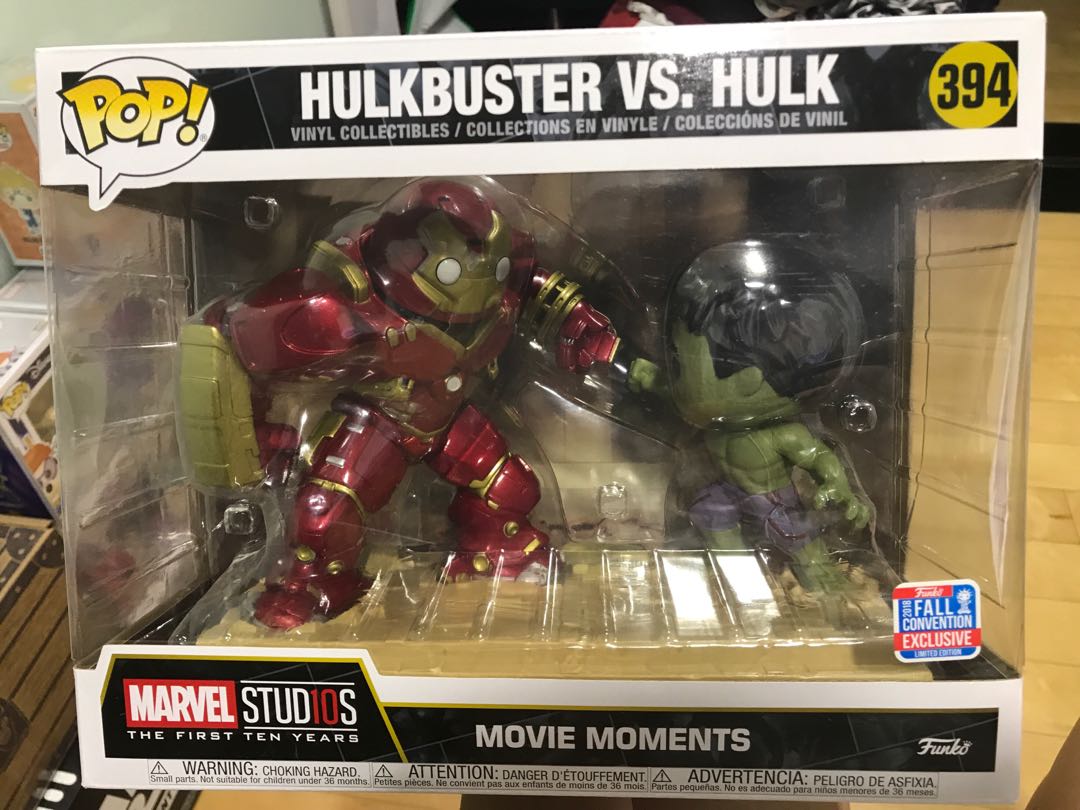 funko pop movie moments hulk