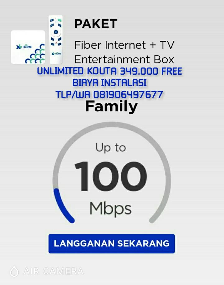 Internet Wifi Xl Home Fiber Optic Unlimited Elektronik Lainnya Di Carousell