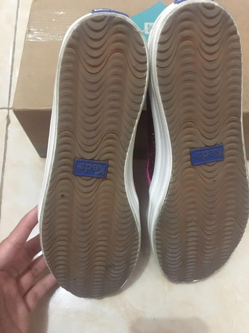 kate spade double decker glitter