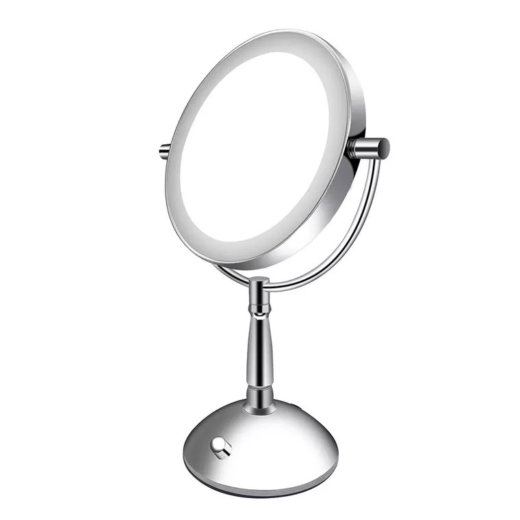 Large Usb Battery Portable Led Mirror Tabletop Vanity Cosmetic