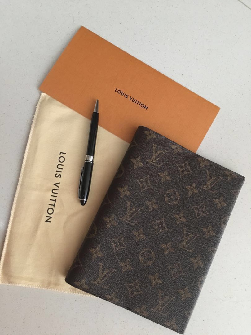 Louis Vuitton LV notebook agenda cover authentic, Luxury, Accessories on  Carousell