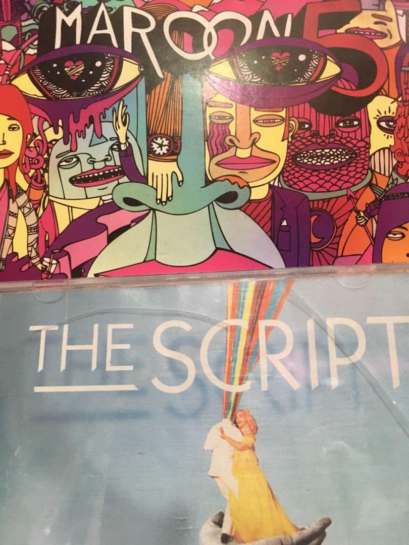 Maroon 5 and The Script (Category: CDs & DVDs) located in Manila. Submitted by mommymaal (Listing ID 208834143, Image 1). Description: .