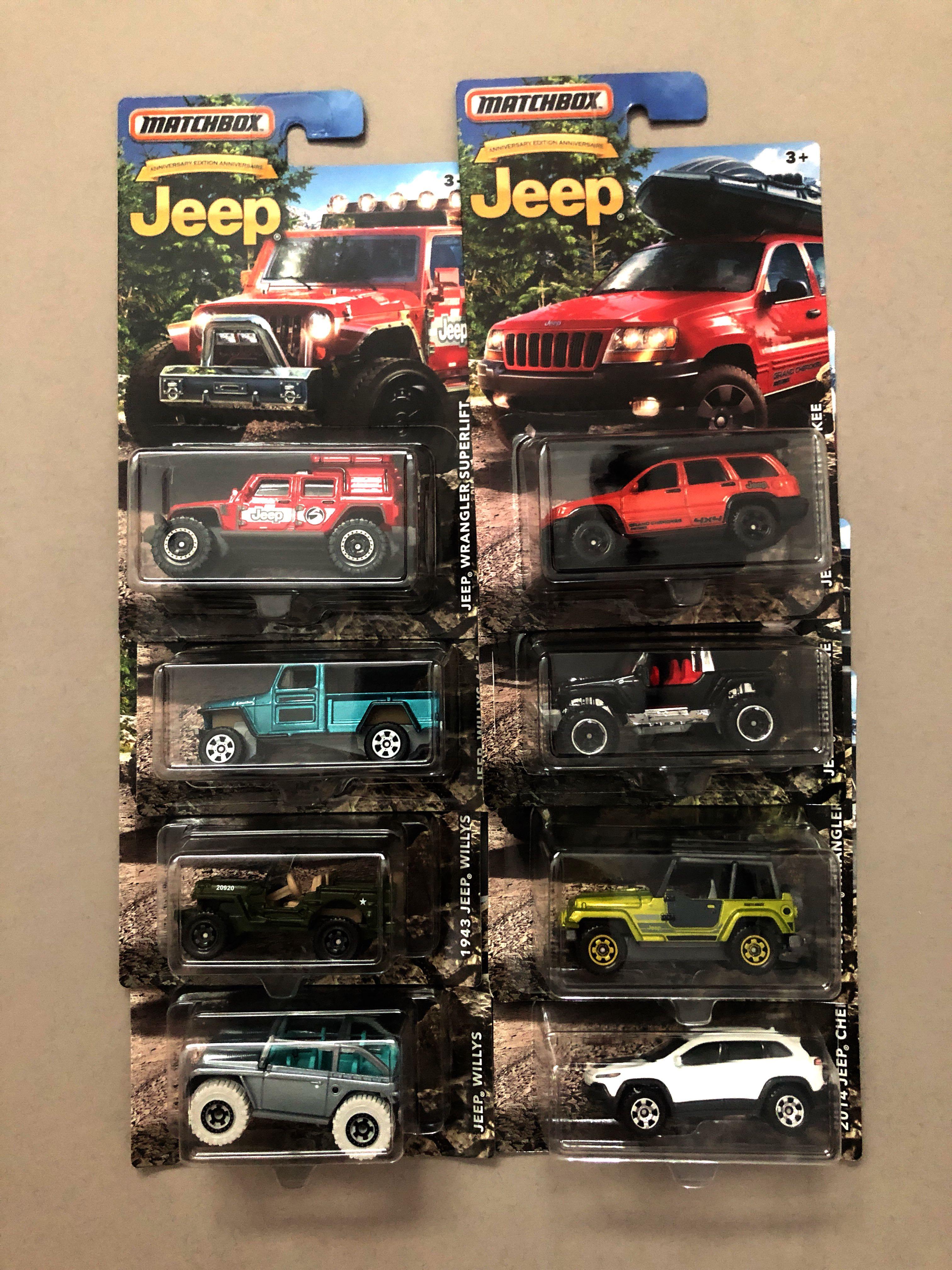 matchbox jeep set