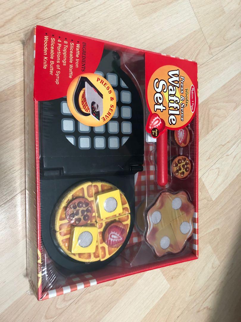 Melissa and doug waffle set deals