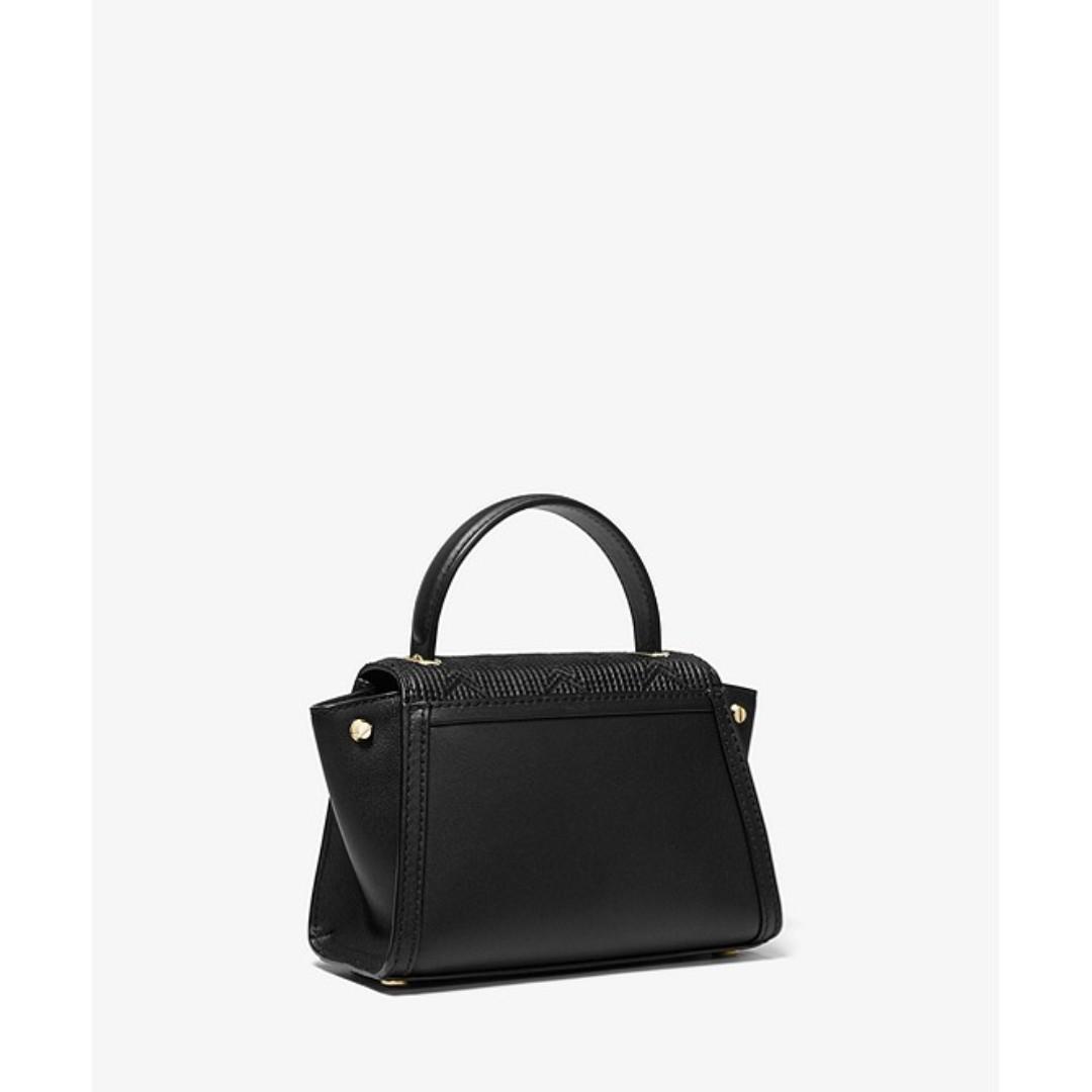 michael kors whitney mini leather satchel