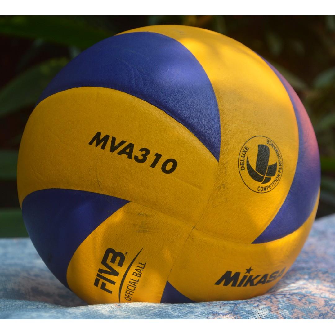 Mikasa Original Leather Volleyball, Sports Equipment, Sports & Games