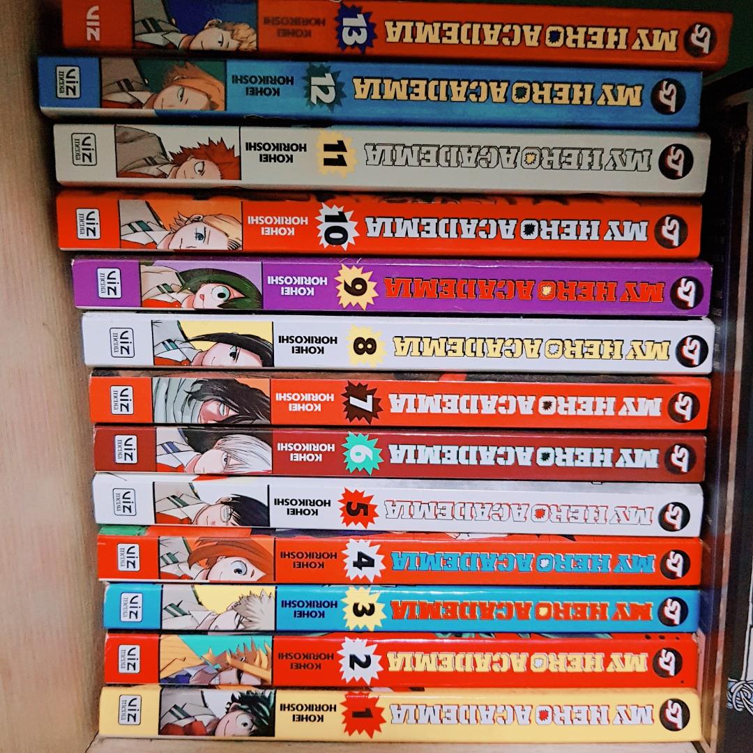 My Hero Academia Vol 1 13 Books Stationery Comics Manga On