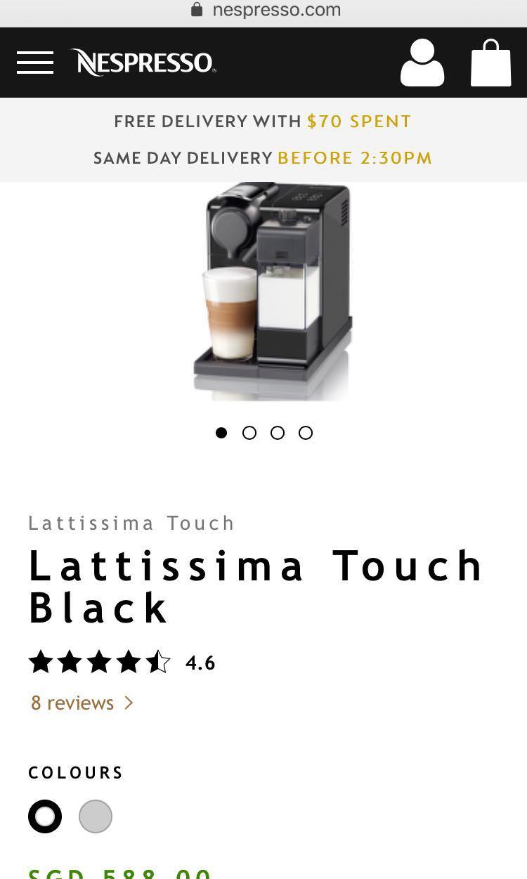 Nespresso willit lattissima touch reset