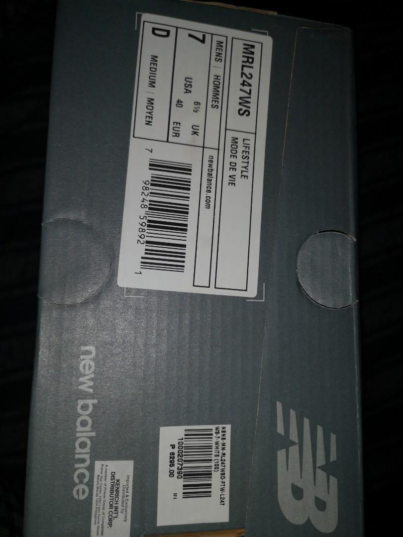 New balance mrl247ws on sale