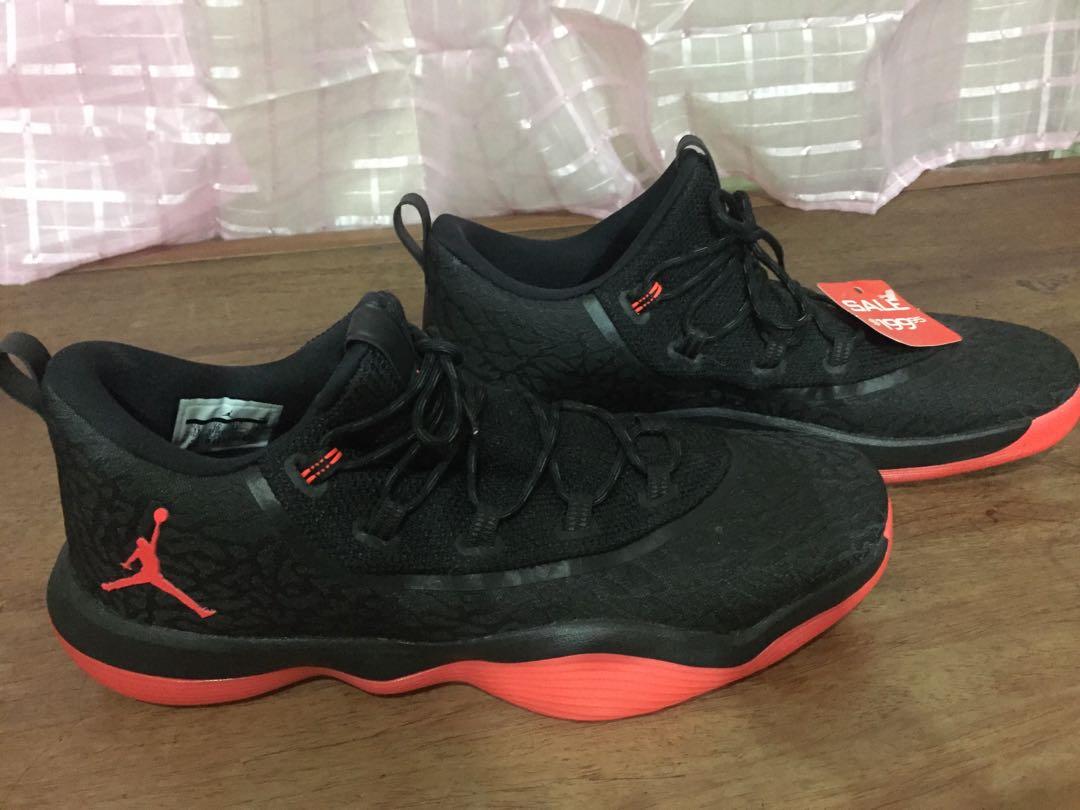 nike air flight black red