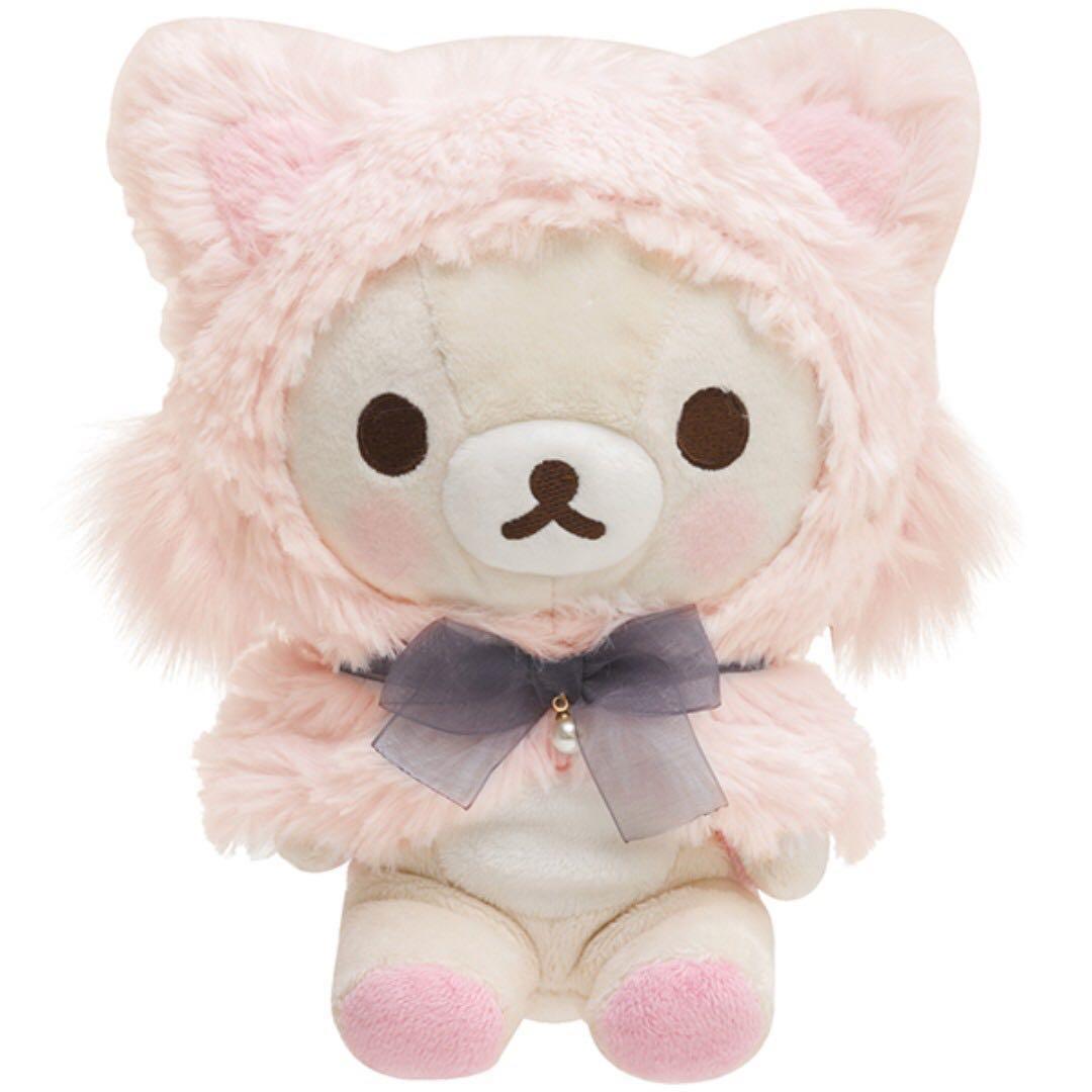Original San X Cat Series Korilakkuma Pink Plush Toys Games Bricks Figurines On Carousell