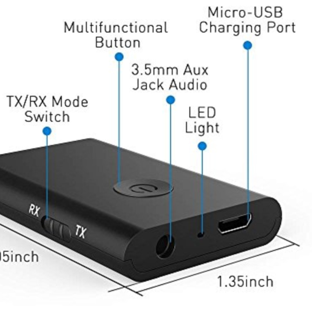 Higoing bluetooth 5.0 transmitter receiver best sale