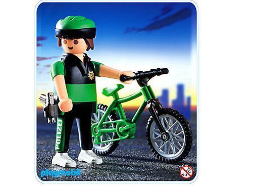 playmobil police bike