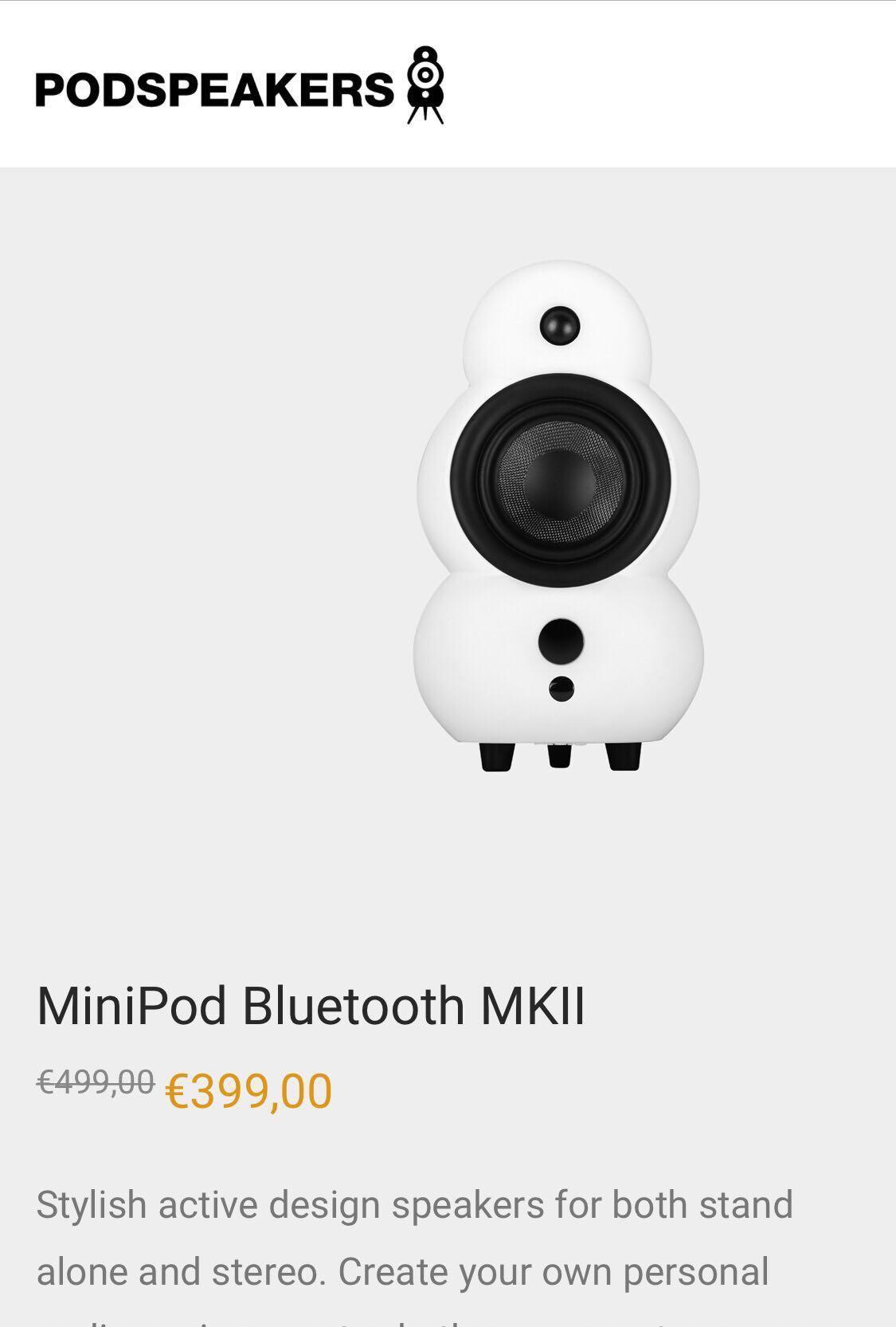Podspeakers minipod active stereo deals