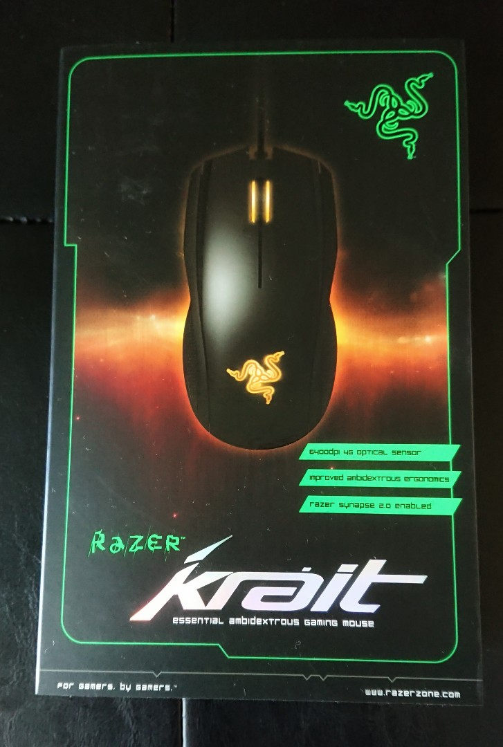 Original Krait Razer Razer Krait Ambidextrous Gaming Mouse, Computers & Tech, Parts ...