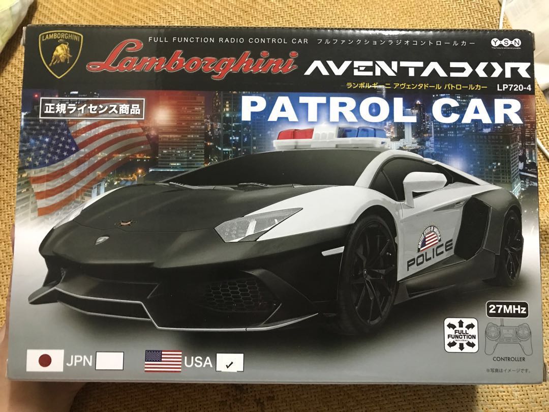 RC遙控車Lamborghini USA Patrol Car 林寶堅尼美國警車YSN 日本全新