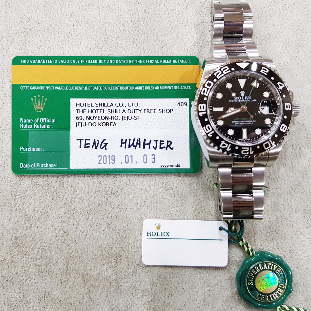 Rolex duty free sale