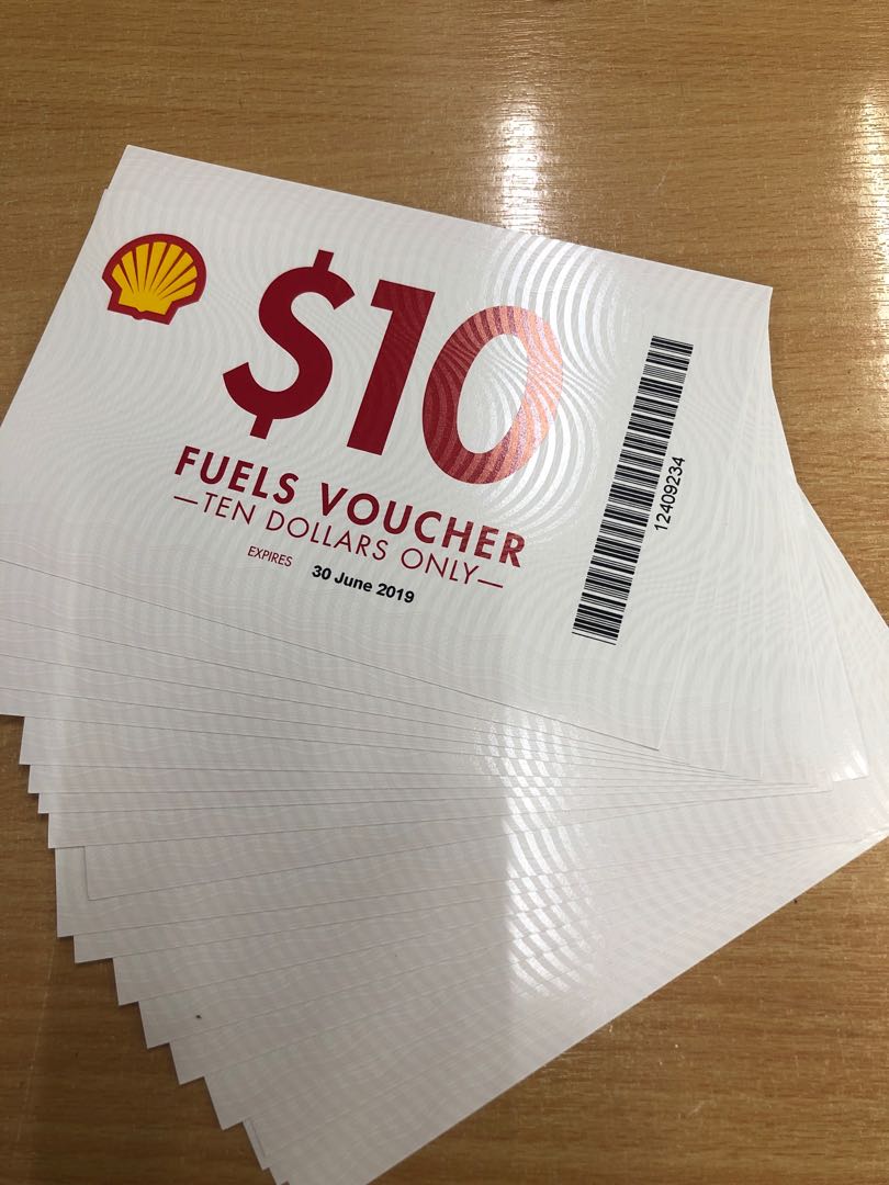 Shell fuel voucher, Entertainment, Gift Cards & Vouchers on Carousell
