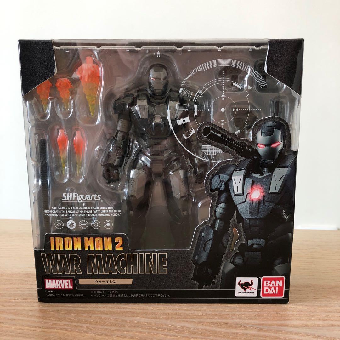 BANDAI SH.Figuarts Iron Man 2 War Machine MK1 MARK 1 Authentic "SUPER RARE BANDAI SH.Figuarts Iron Man 2 War Machine MK1 MARK 1 Authentic "SUPER RARE