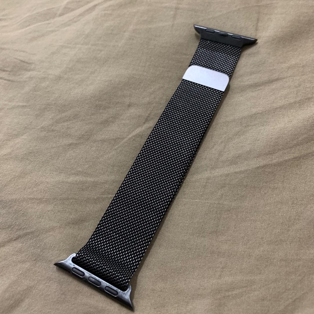Space Black Milanese Loop For Apple Watch 42mm 44mm Electronics Others On Carousell