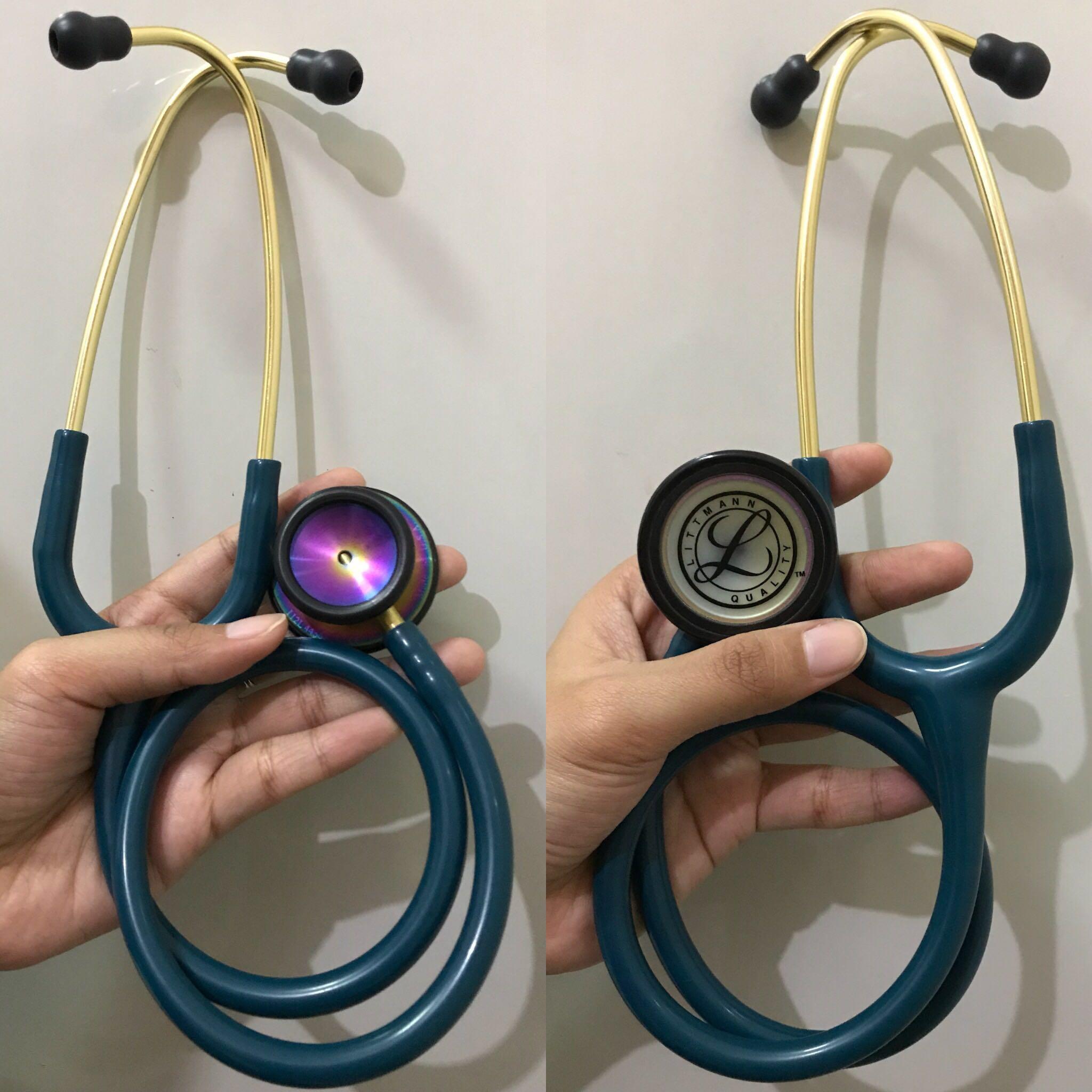 Stetoskop Littmann Classic Ii Caribbean Blue Special Rainbow Edition Serba Serbi Others Di Carousell