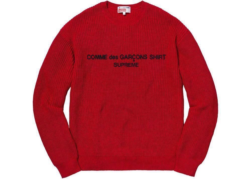 supreme cdg sweater