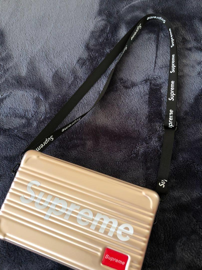 supreme hard case luggage