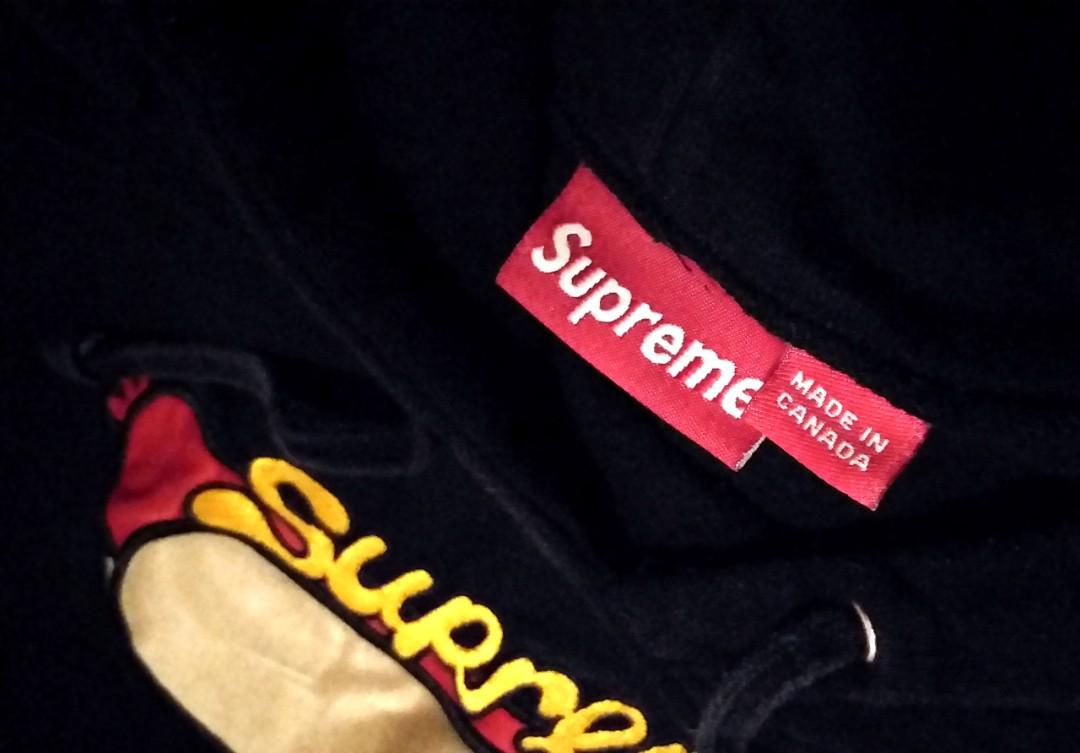 supreme hot dog hoodie