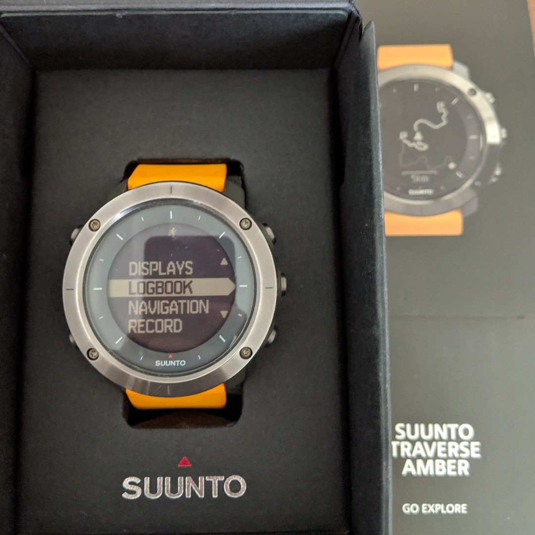 Suunto traverse amber gps shop