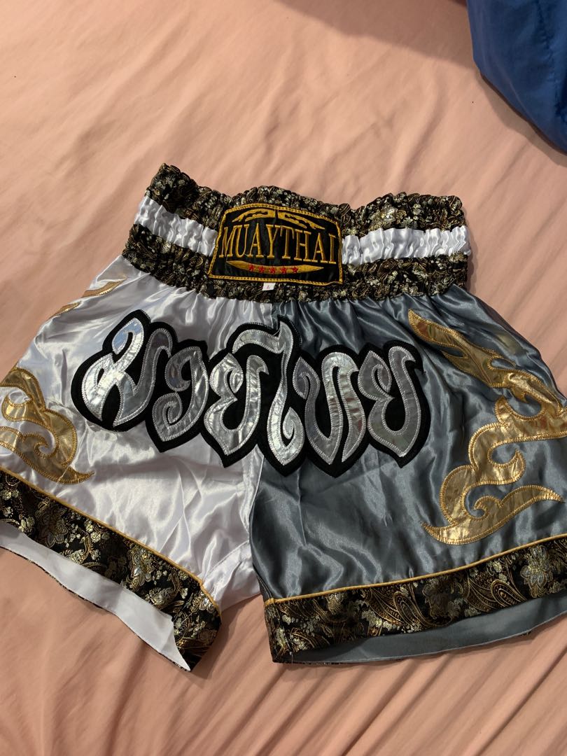 Thailand Muay Thai boxer shorts, Men's Fashion, Bottoms, Shorts on