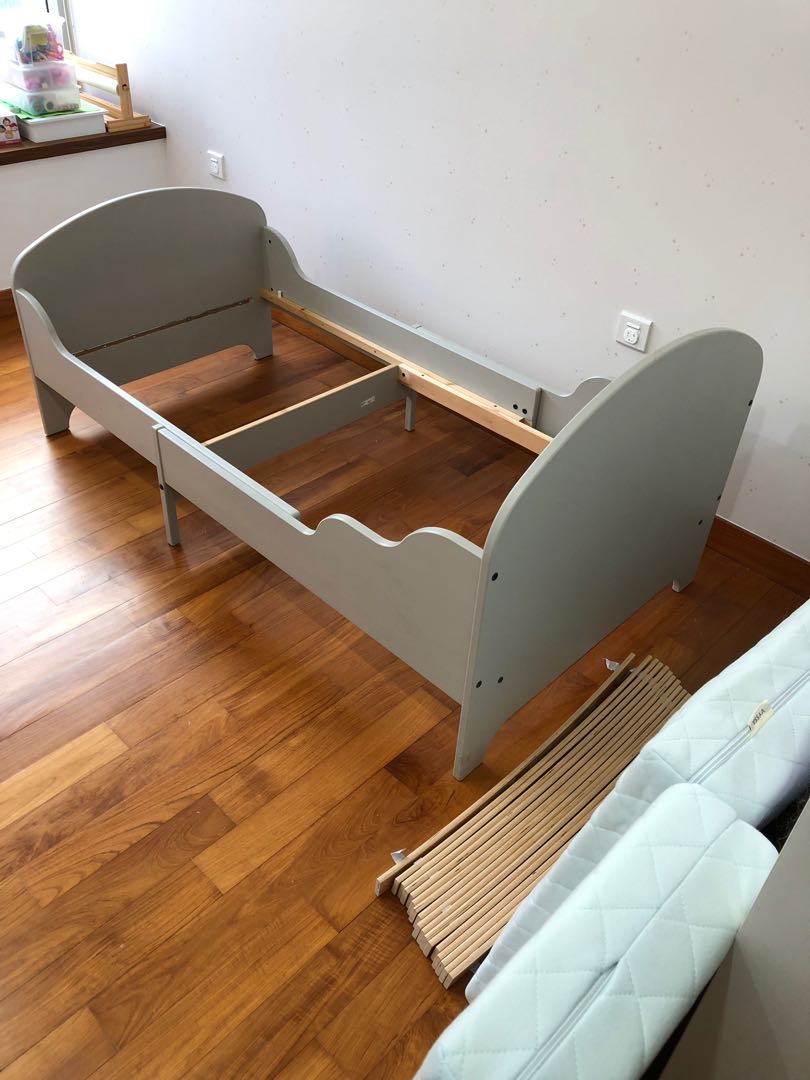 Used Ikea Trogen Bed Mattress Furniture Beds Mattresses On Carousell