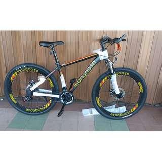 ls mongoose 27.5 inch mtb mountain bike bicycle advancer 2.0