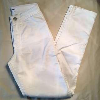 AMERICAN APPAREL EASY JEANS WHITE