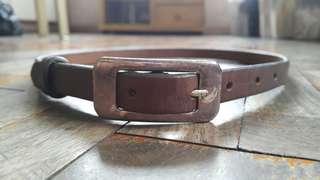 Brown Buckle Belt