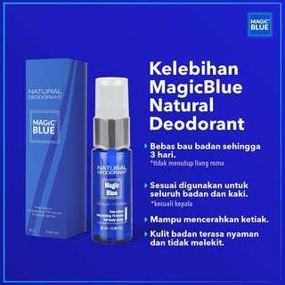Natural Deodorant ( MAGIC BLUE)