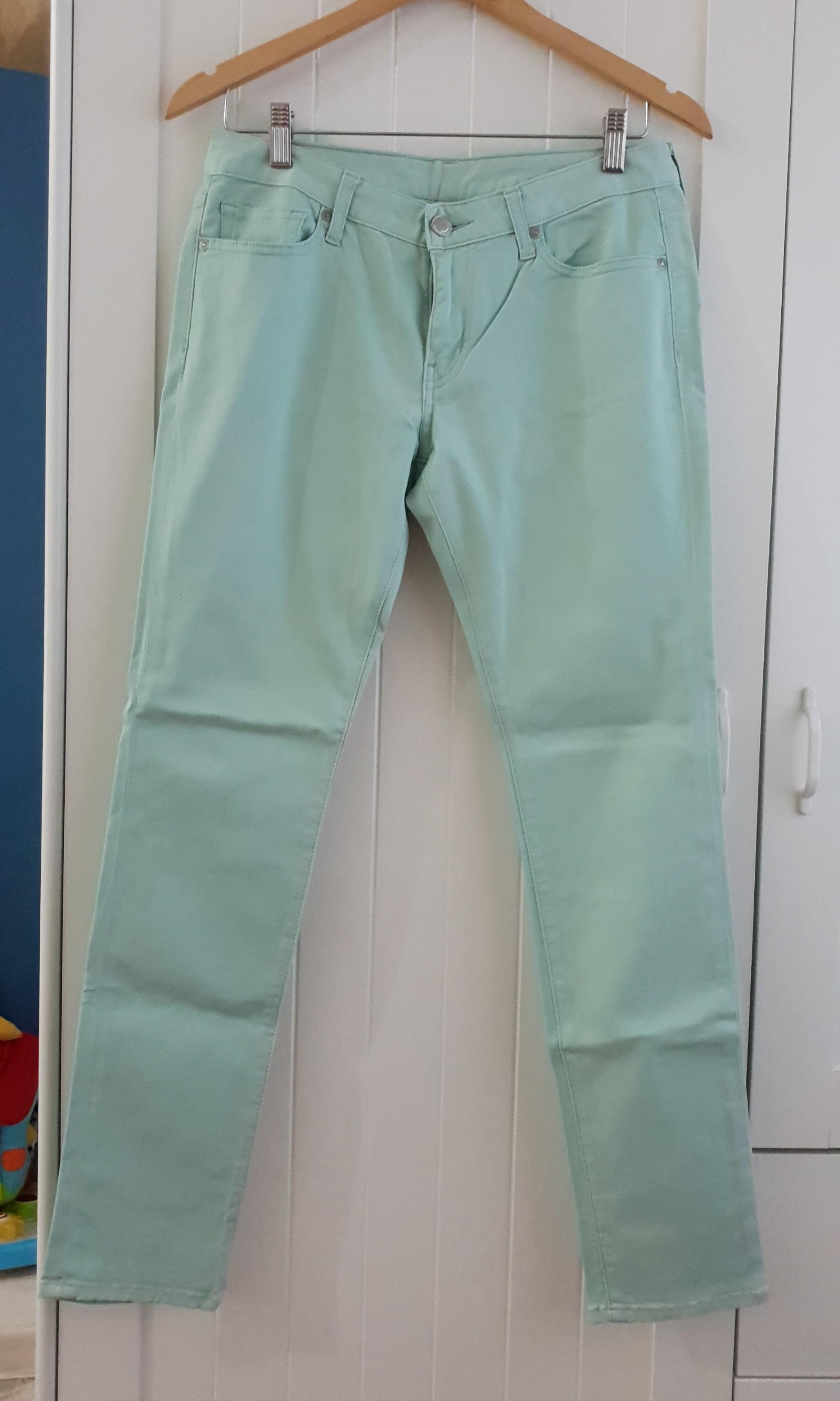 light green khaki pants