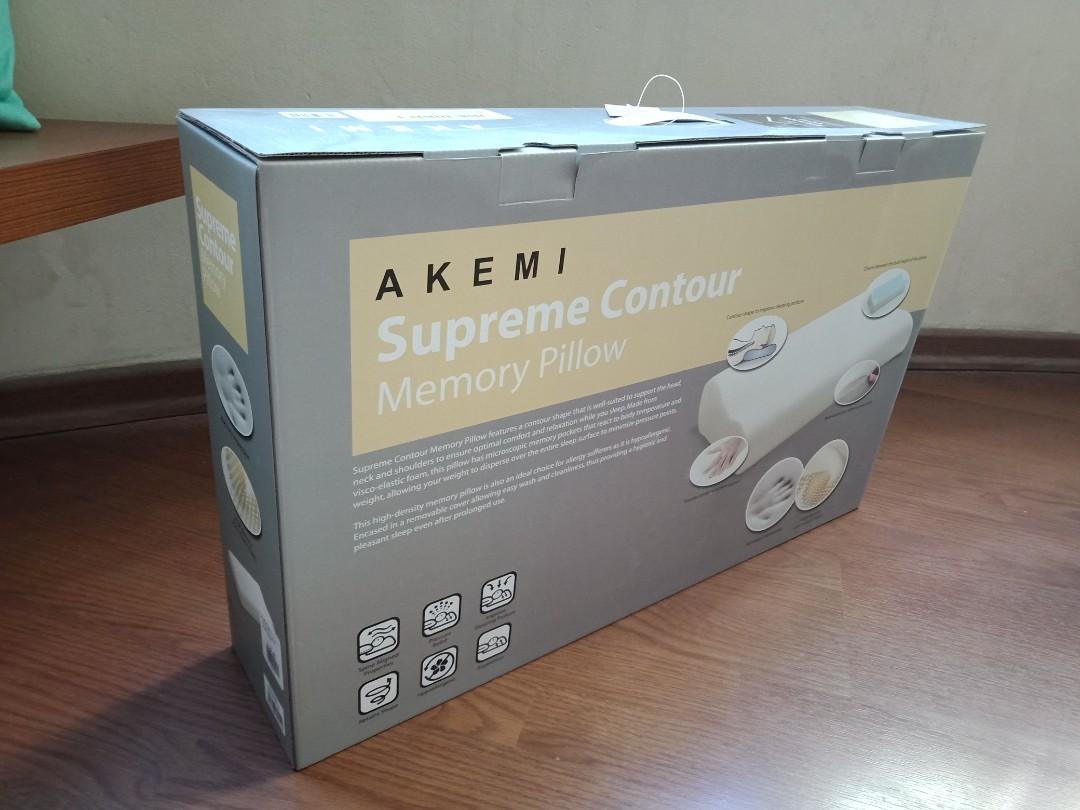 Akemi supreme contour memory pillow 2025