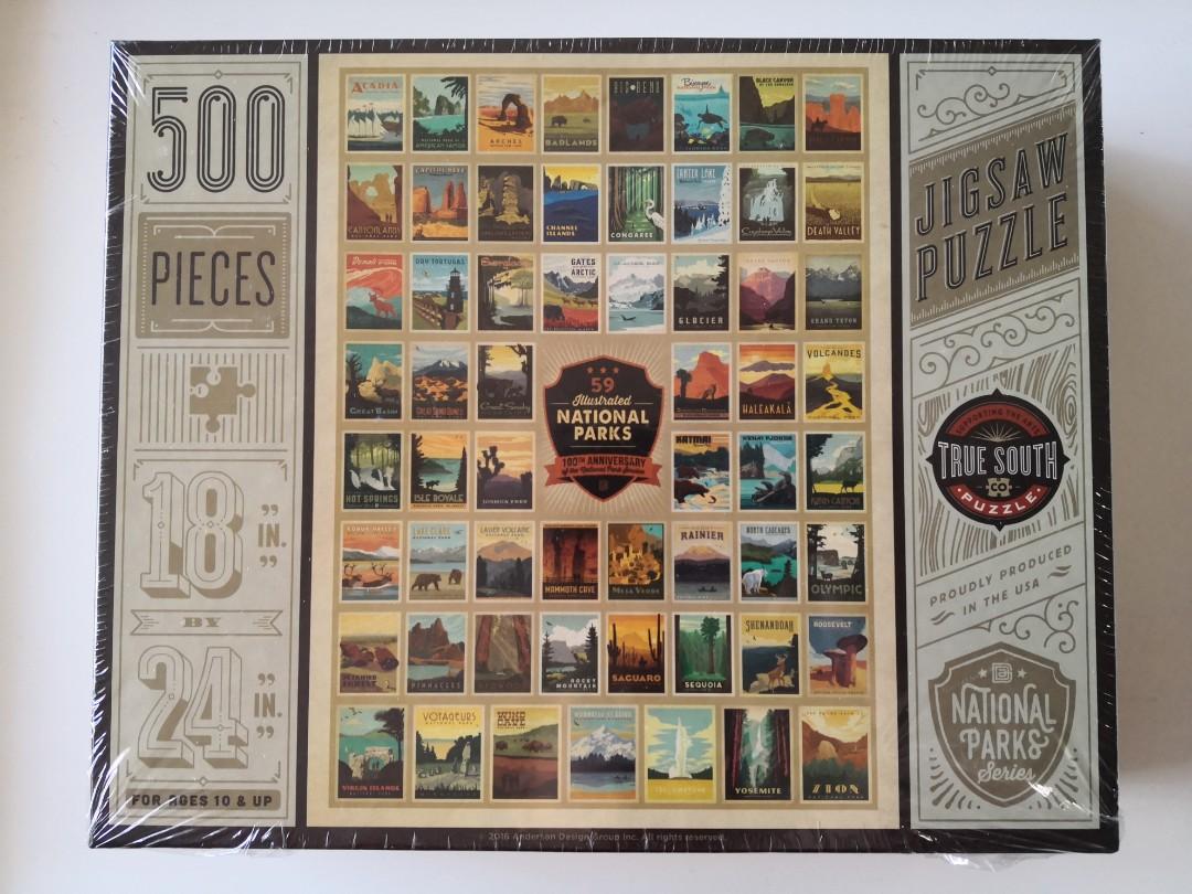 National park jigsaw puzzle 100th anniversary Clearance