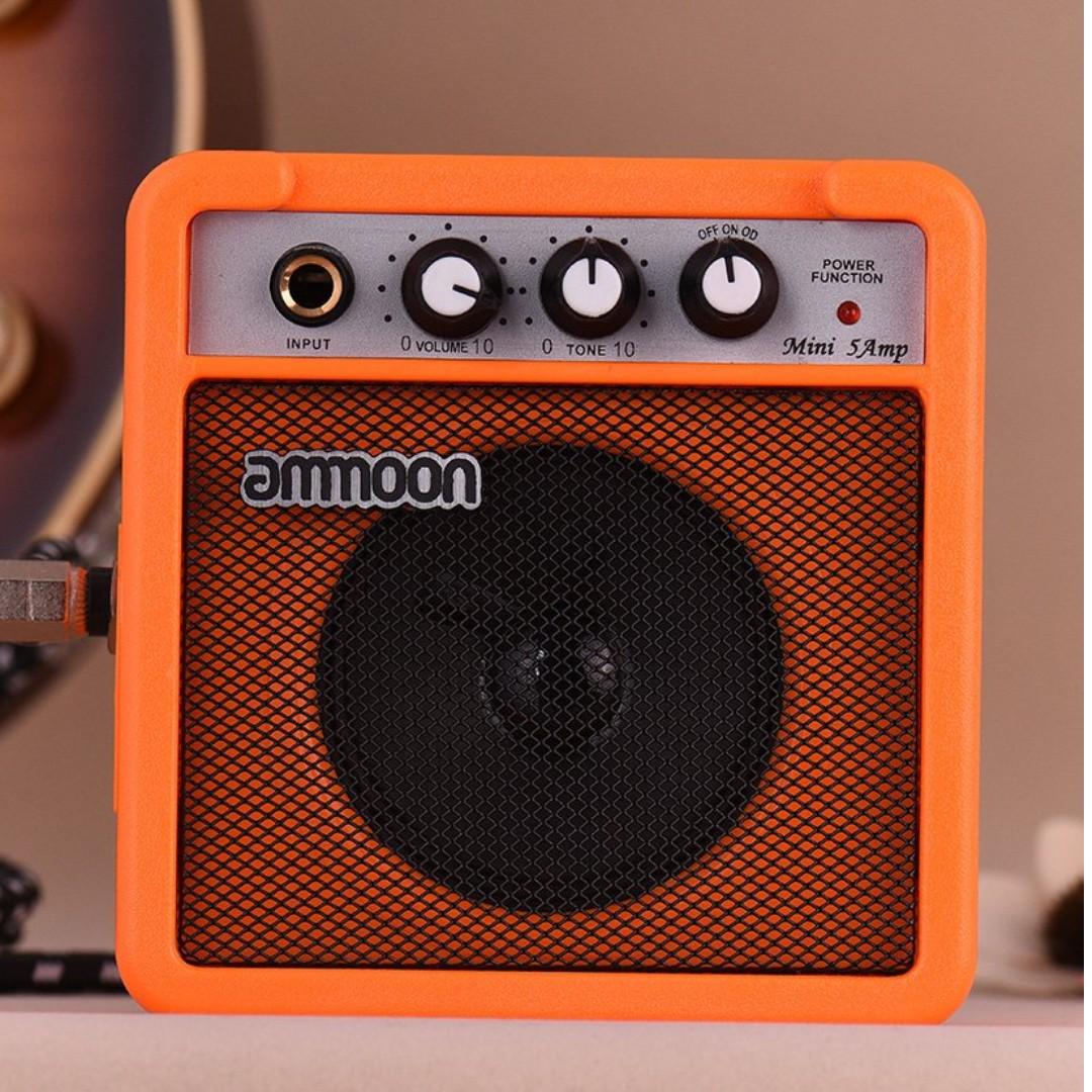5W 9V Electric Guitar Mini AMP Portable Electric Guitar Amplifier Guitar Speaker with Volume Tone Control 