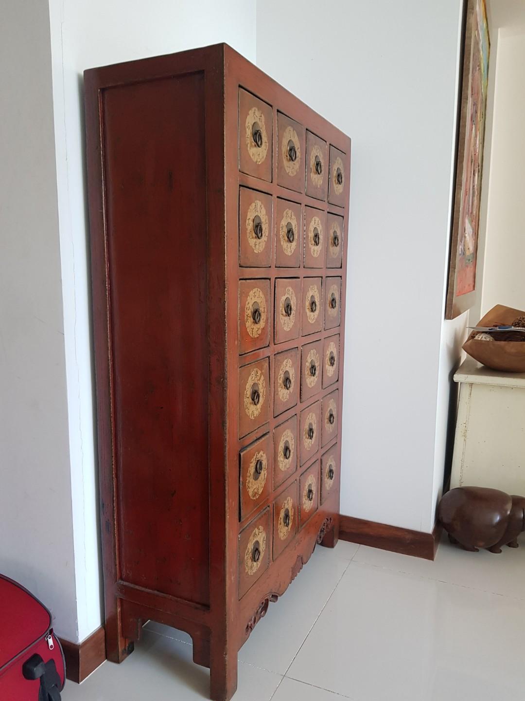 Antique Chinese Medicine Furniture & Home Living, Furniture