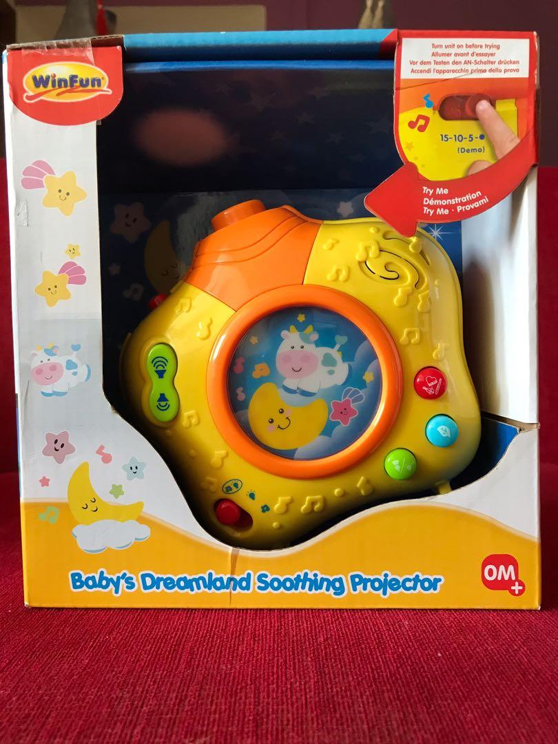 Yellow Winfun Babys Dreamland Soothing Projector