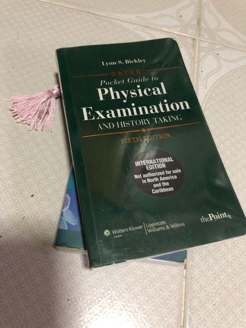 Bates Pocket Guide For Physical Examination For Nurses Books